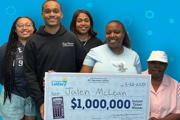 18-year-old wins $1M lottery prize after his sister bought a $10 scratch-off ticket