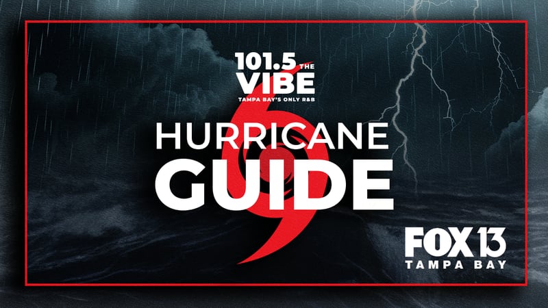 WTBV 101.5 The Vibe Fox13 Hurricane Guide