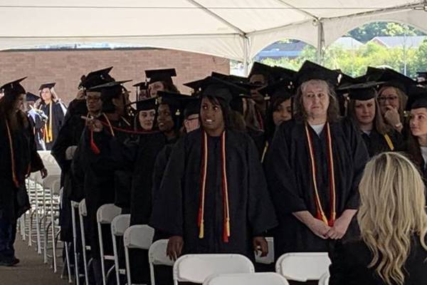 ‘We are not defined by our mistakes’: 75 women graduate college from inside prison walls
