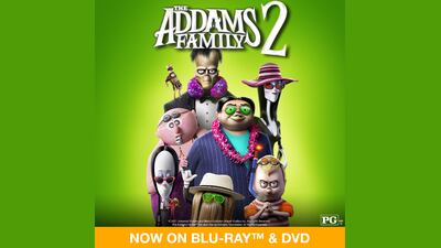 Enter here, and you could win The Addams Family 2 on Blu-Ray!