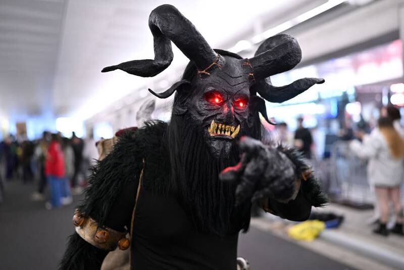 NEW YORK, NEW YORK - OCTOBER 14: A cosplayer poses during New York Comic Con 2023 - Day 3 at Javits Center on October 14, 2023 in New York City. (Photo by Roy Rochlin/Getty Images for ReedPop)