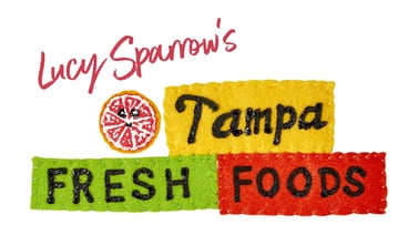 Lucy Sparrow’s Tampa Fresh Foods