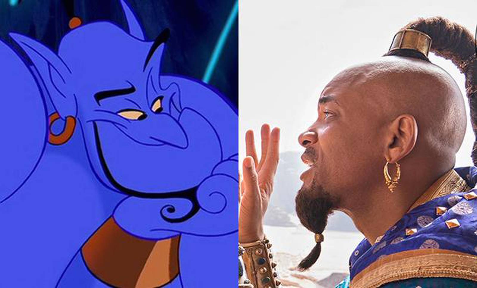 Disney Drops First Look Of Will Smith As Genie In Aladdin Hot 1015 