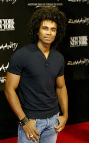 Fab Morvan from Milli Vanilli