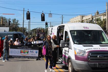 WTBV 101.5 The Vibe Dr. Martin Luther King Jr. Day 2025 Parade Tampa & St. Pete