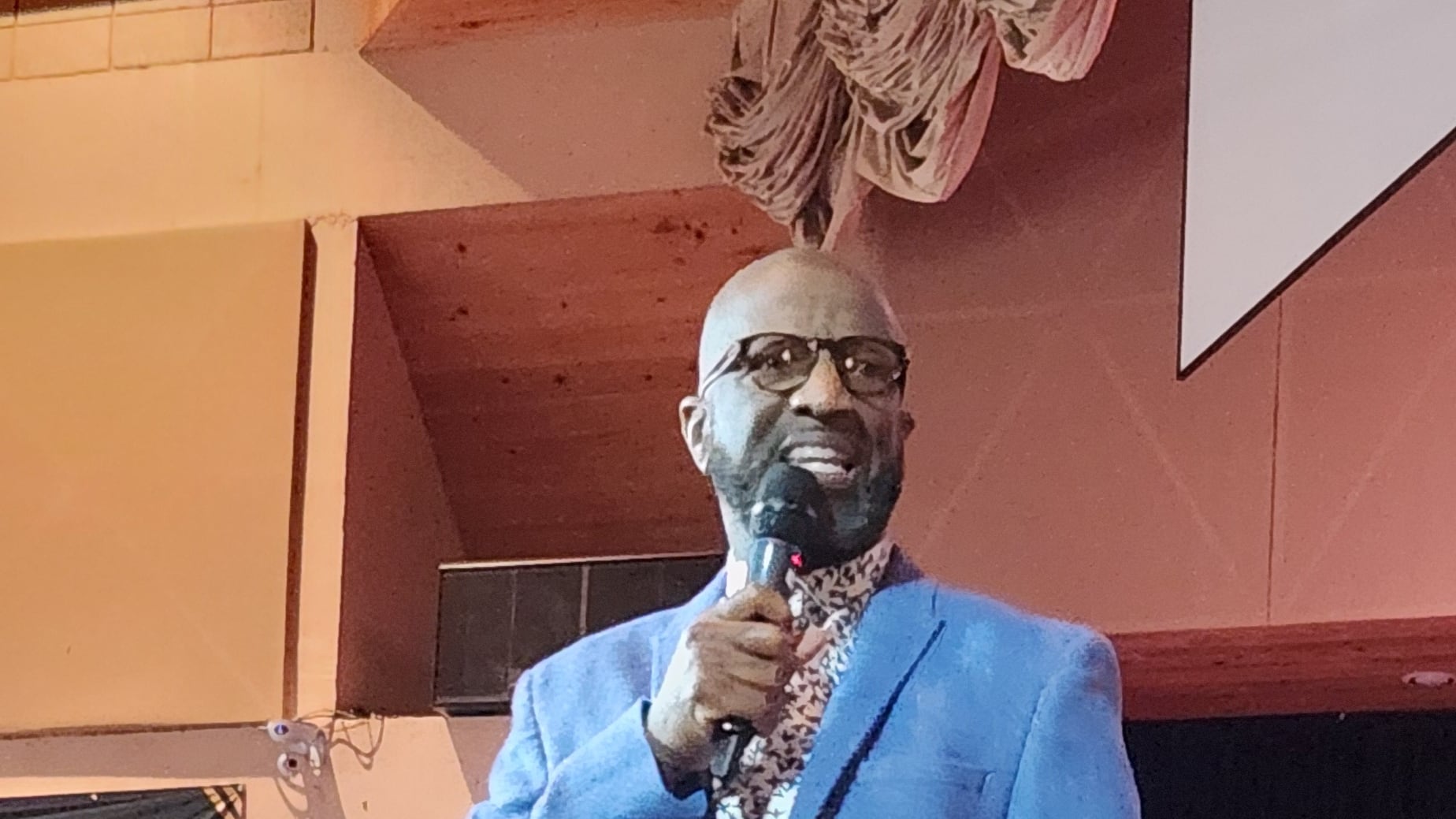 Rickey Smiley Book Tour at New Mount Olive Baptist Church on 12/8/24