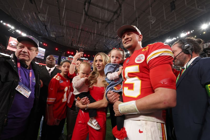 Patrick and Brittany Mahomes