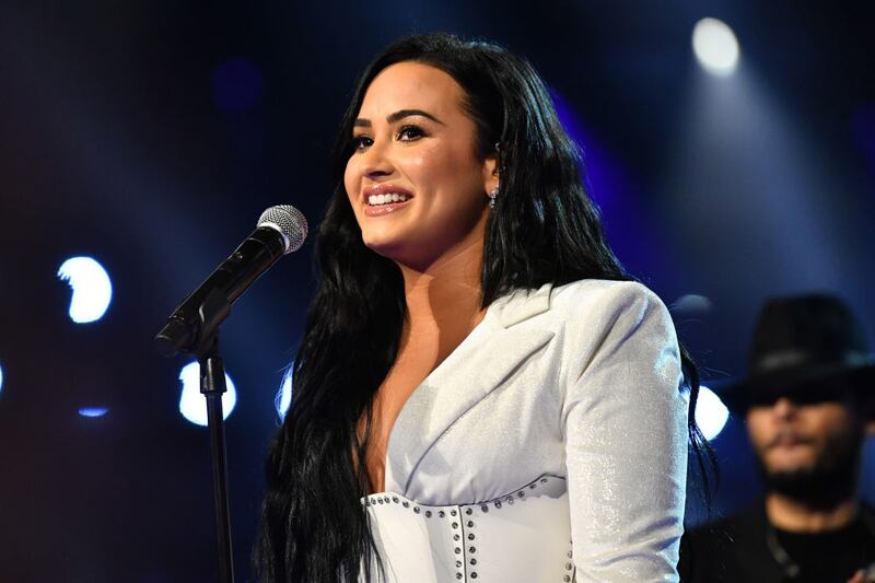 LOS ANGELES, CALIFORNIA - JANUARY 26: Demi Lovato performs onstage during the 62nd Annual GRAMMY Awards at STAPLES Center on January 26, 2020 in Los Angeles, California. (Photo by Emma McIntyre/Getty Images for The Recording Academy)