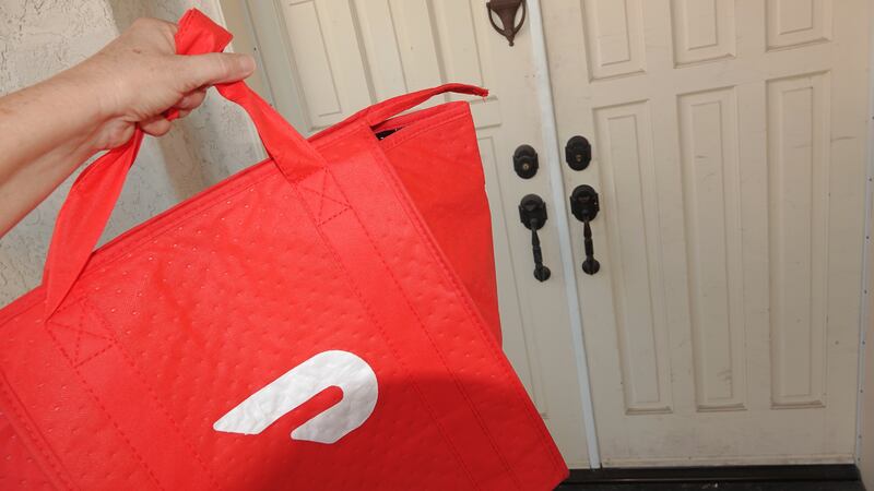 DoorDash bag