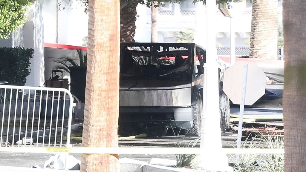 Cybertruck explosion