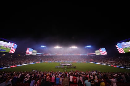 USMNT Uruguay Raymond James Stadium Ray Jay