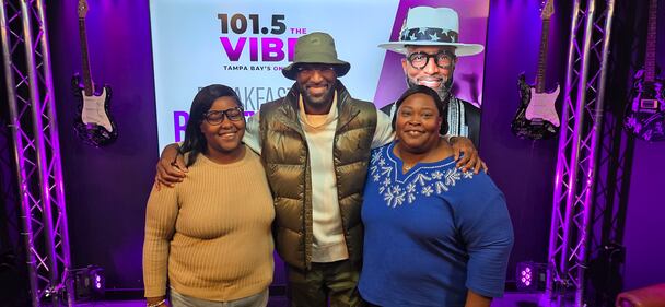 WTBV 101.5 The Vibe Rickey Smiley Breakfast meet-n-greet