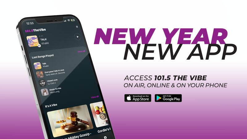 New App WTBV 101.5 The Vibe