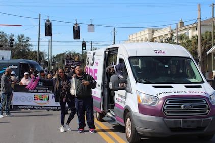 WTBV 101.5 The Vibe Dr. Martin Luther King Jr. Day 2025 Parade Tampa & St. Pete